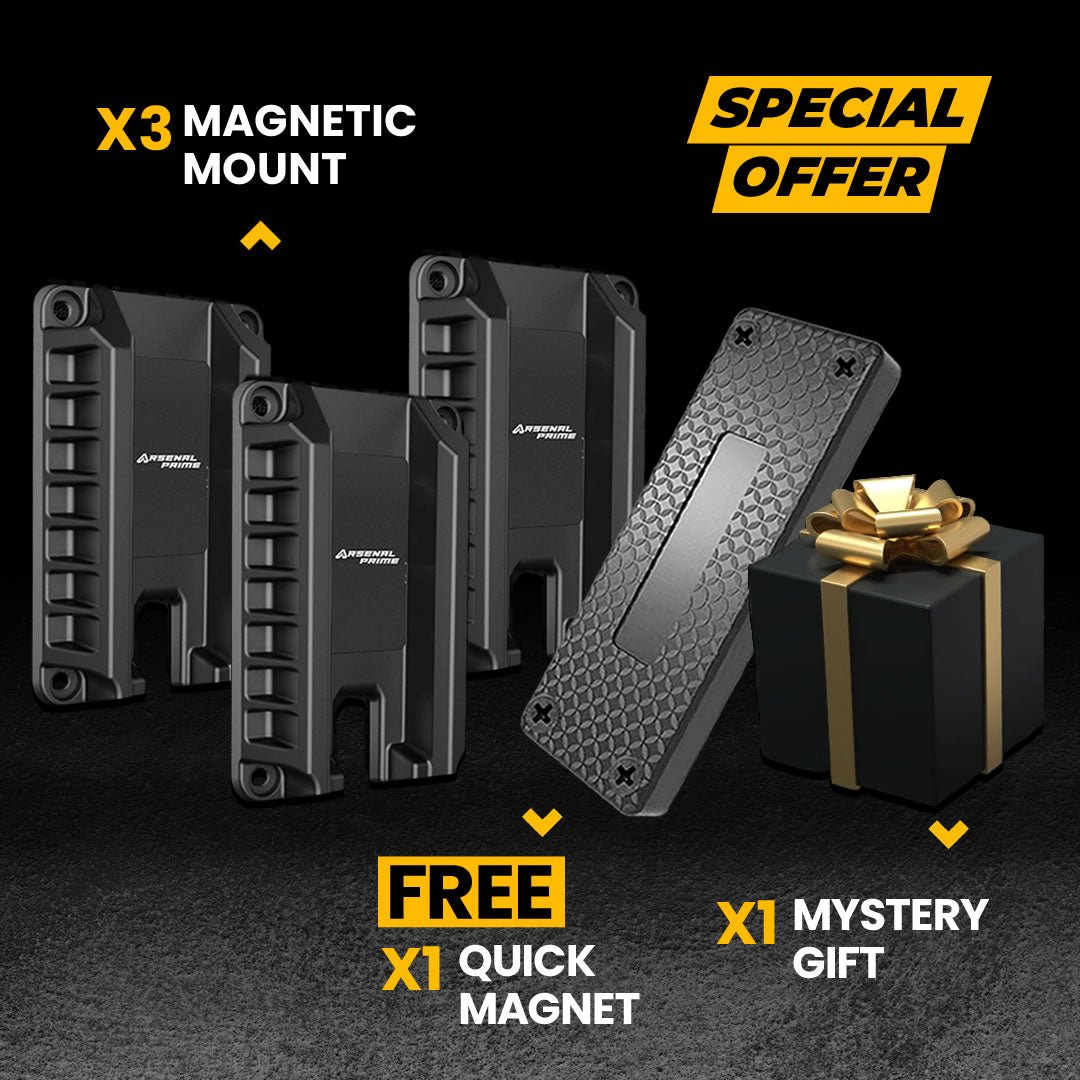 Buy 3 Magnetic Mount & Get 1 Quick Magnet Free - TX Tactic Pro