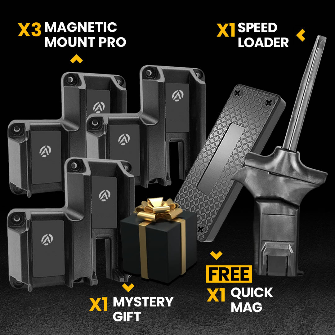 Buy 3 Magnetic Mount Pro + 1 Quick Magnet & Get 2 Speed Loader Free - TX Tactic Pro