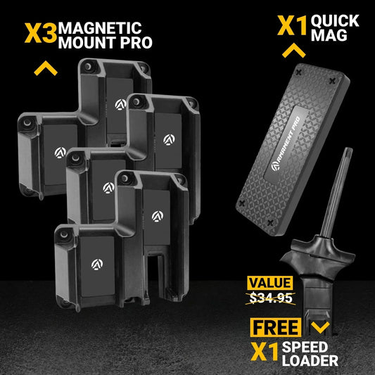 Buy 3 Magnetic Mount Pro & Get 1 Quick Loader Free - TX Tactic Pro