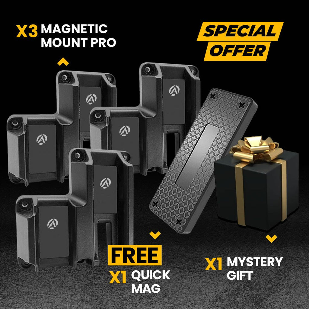 Buy 3 Magnetic Mount Pro & Get 1 Quick Magnet Free - Armament Pro